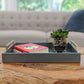 Montecito Home Decorative Coffee Table Tray - Ottoman Tray