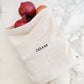 Linen "Potatoes" and "Onions" - 15"x12" Farmhouse Artisan Linen Bags - Natural & Sustainable - Stay Fresher, Longer