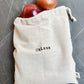 Linen "Potatoes" and "Onions" - 15"x12" Farmhouse Artisan Linen Bags - Natural & Sustainable - Stay Fresher, Longer