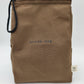 Reusable Brown Bag Lunch Bag - Heavy Duty Sustainable Cotton Sack with Velcro Top and Rope Handle