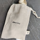 100% Artisan Linen Garlic Storage Bag - 9"x6" - Keep Cloves in a Dark, Cool, Breathable Environment