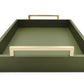 Montecito Home Decorative Coffee Table Tray - Ottoman Tray