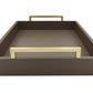 Montecito Home Decorative Coffee Table Tray - Ottoman Tray