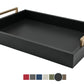 Montecito Home Decorative Coffee Table Tray - Ottoman Tray